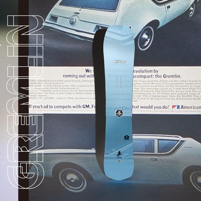 25-26 グヌー スノーボード GNU GREMLIN グレムリン ハイブリッド