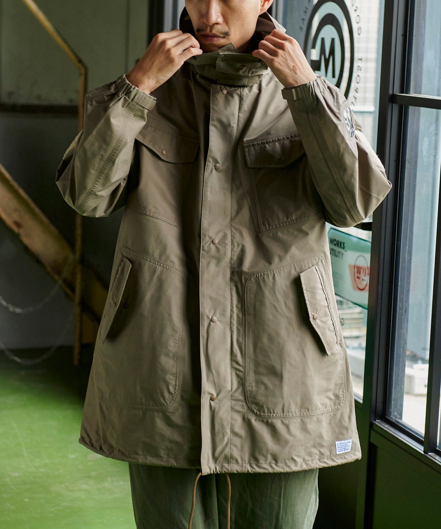 3レイヤー モッズコート – GORDON MILLER