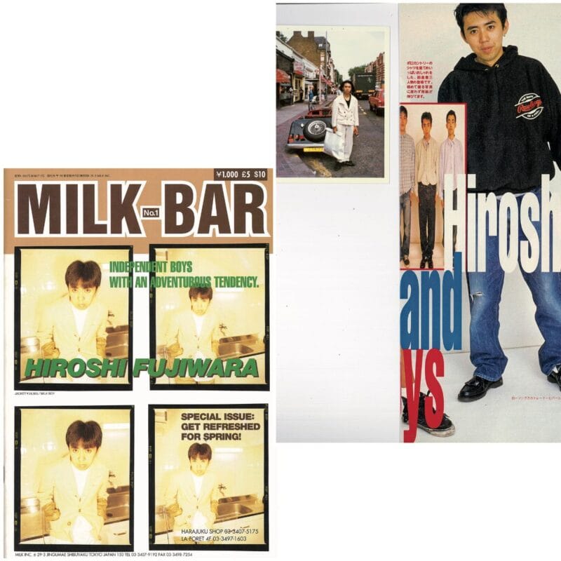 藤原ヒロシ×MILK大川ひとみがトーク！原宿、ロンドンの思い出＆若かり