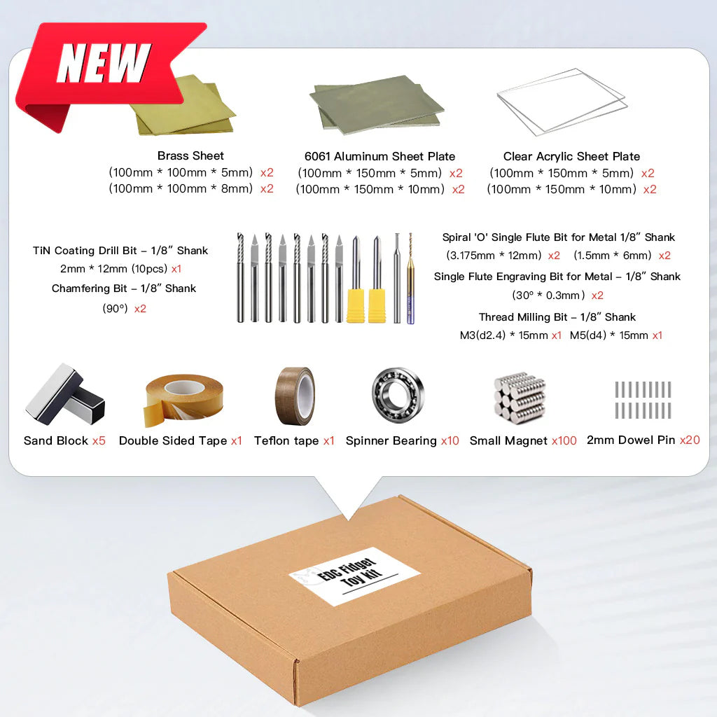 EDCフィジェットトイツールキット - 自分だけのEDCトイを作ろう