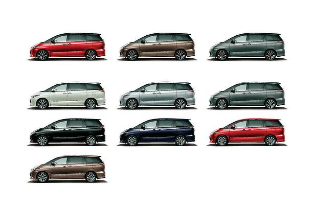 TOYOTA、エスティマ、エスティマハイブリッドをマイナーチェンジ