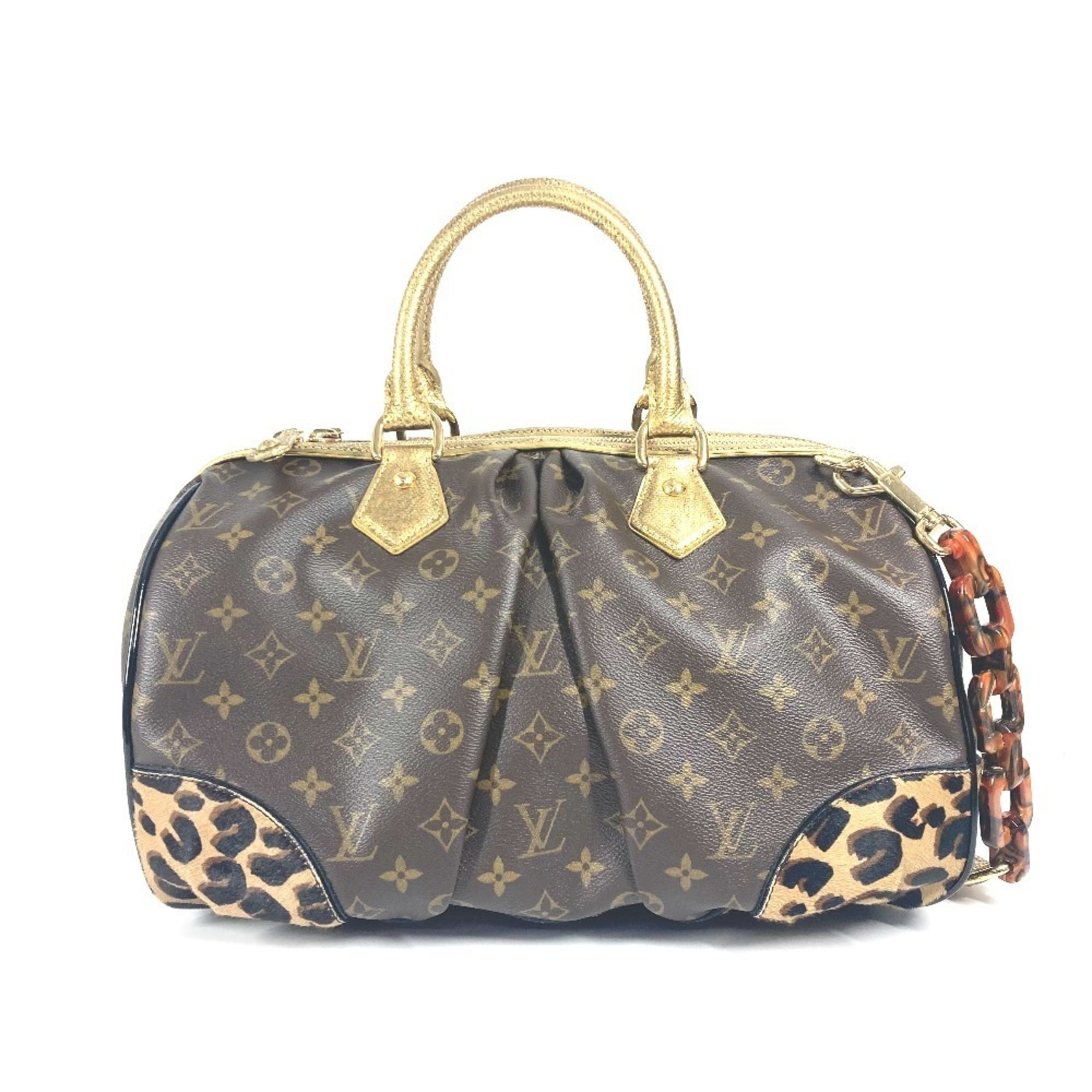 LOUIS VUITTON M95281 Monogram Leopard Print Stephen Bag Mini