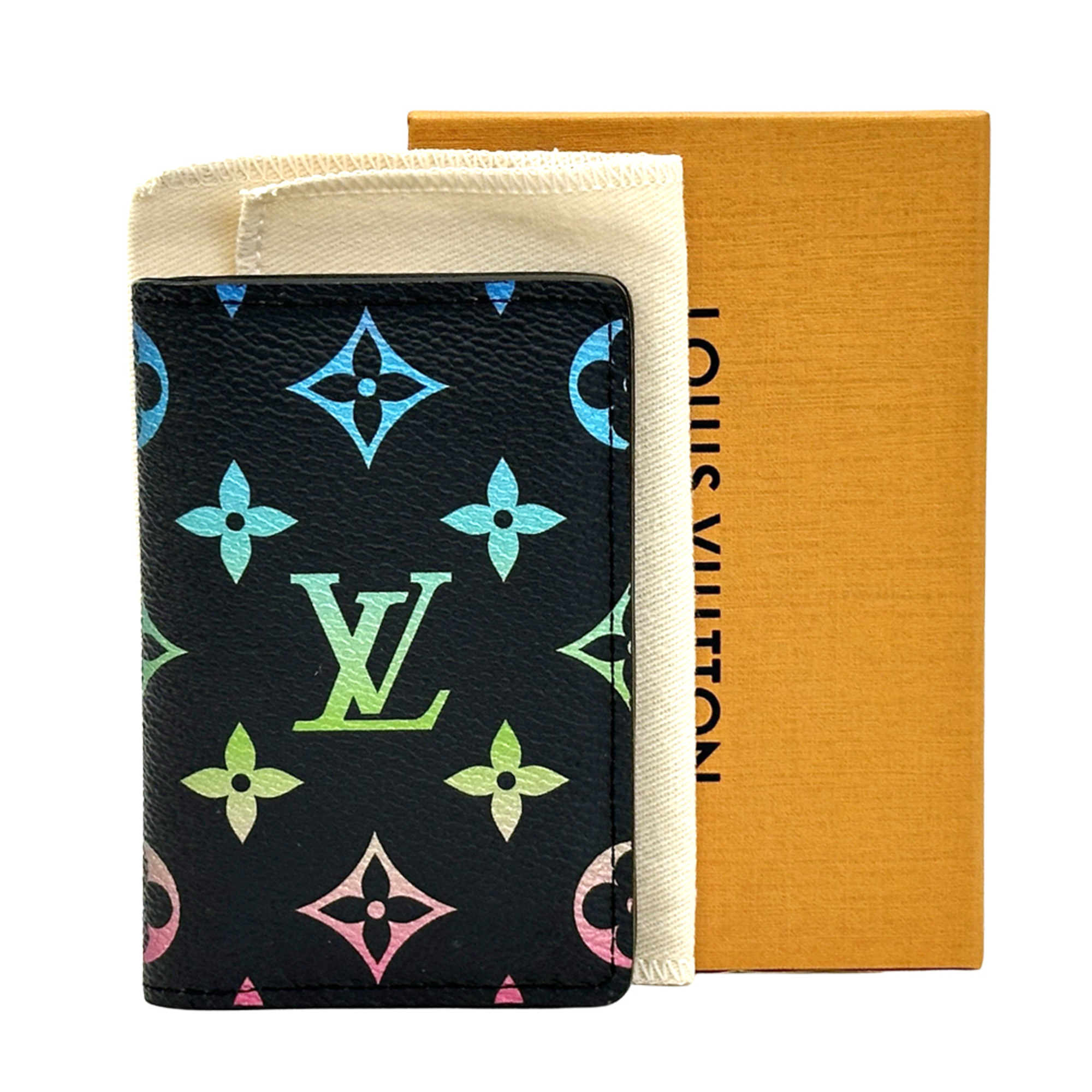 Louis Vuitton Monogram Iridescent Card Case, Women's and Men's