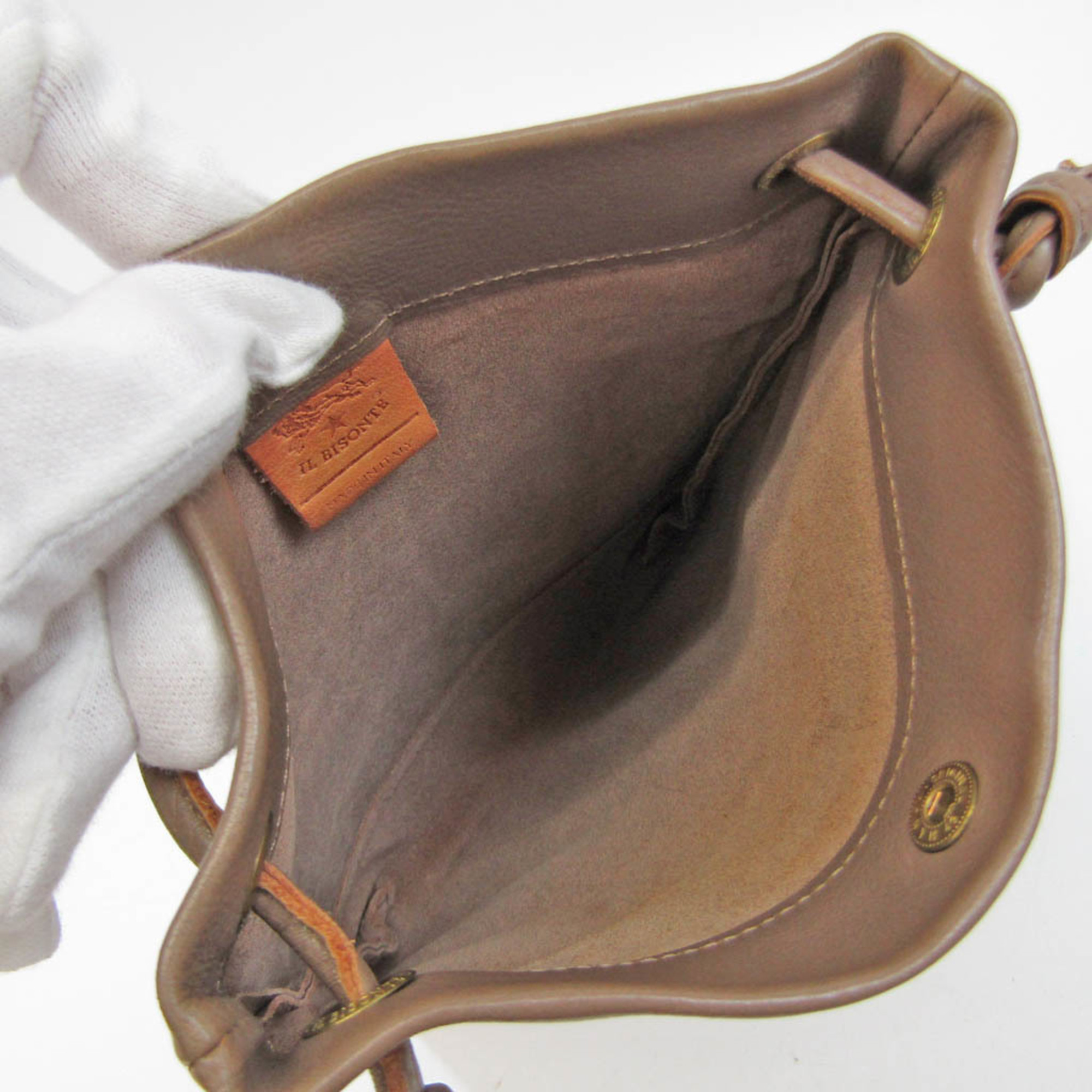 イルビゾンテ(Il Bisonte) レディース レザー ショルダーバッグ