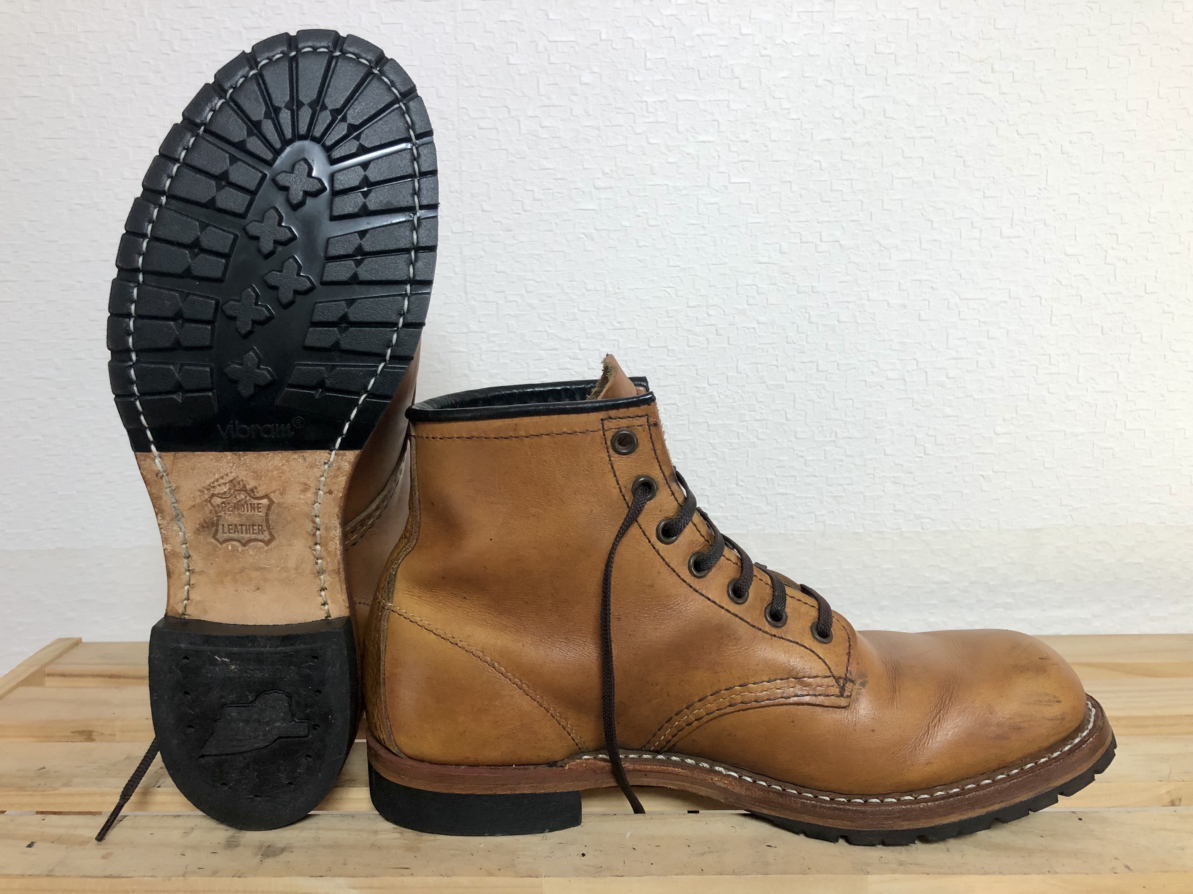 レッドウィング ベックマン 9013 ソール加水分解修理 | 靴磨き