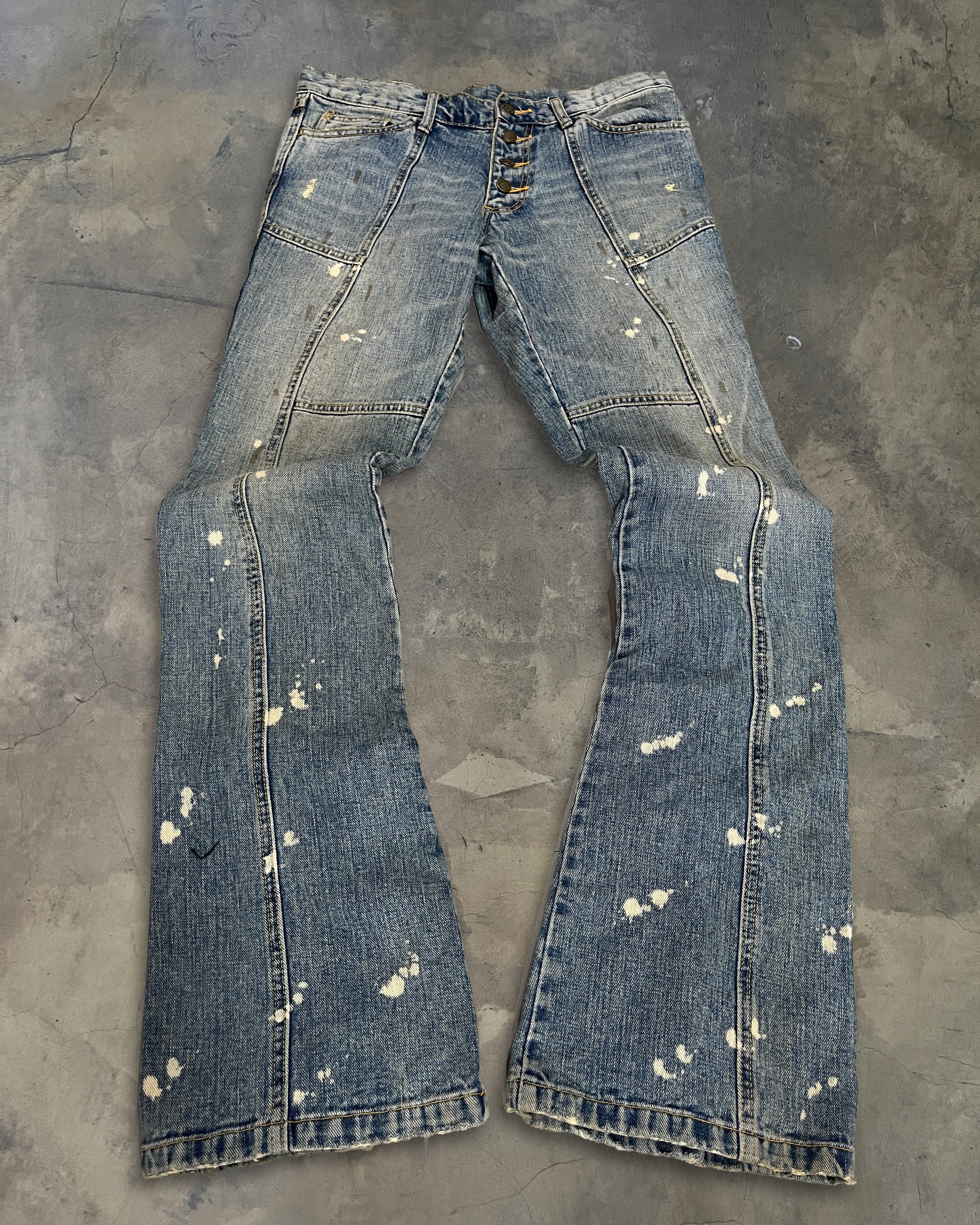 TORNADO MART LACE UP DENIM – glam archive