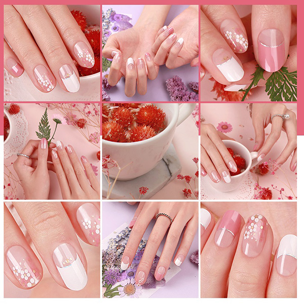 ネイルシール 貼るだけ [パステルブロッサムピンク] ジェルネイル