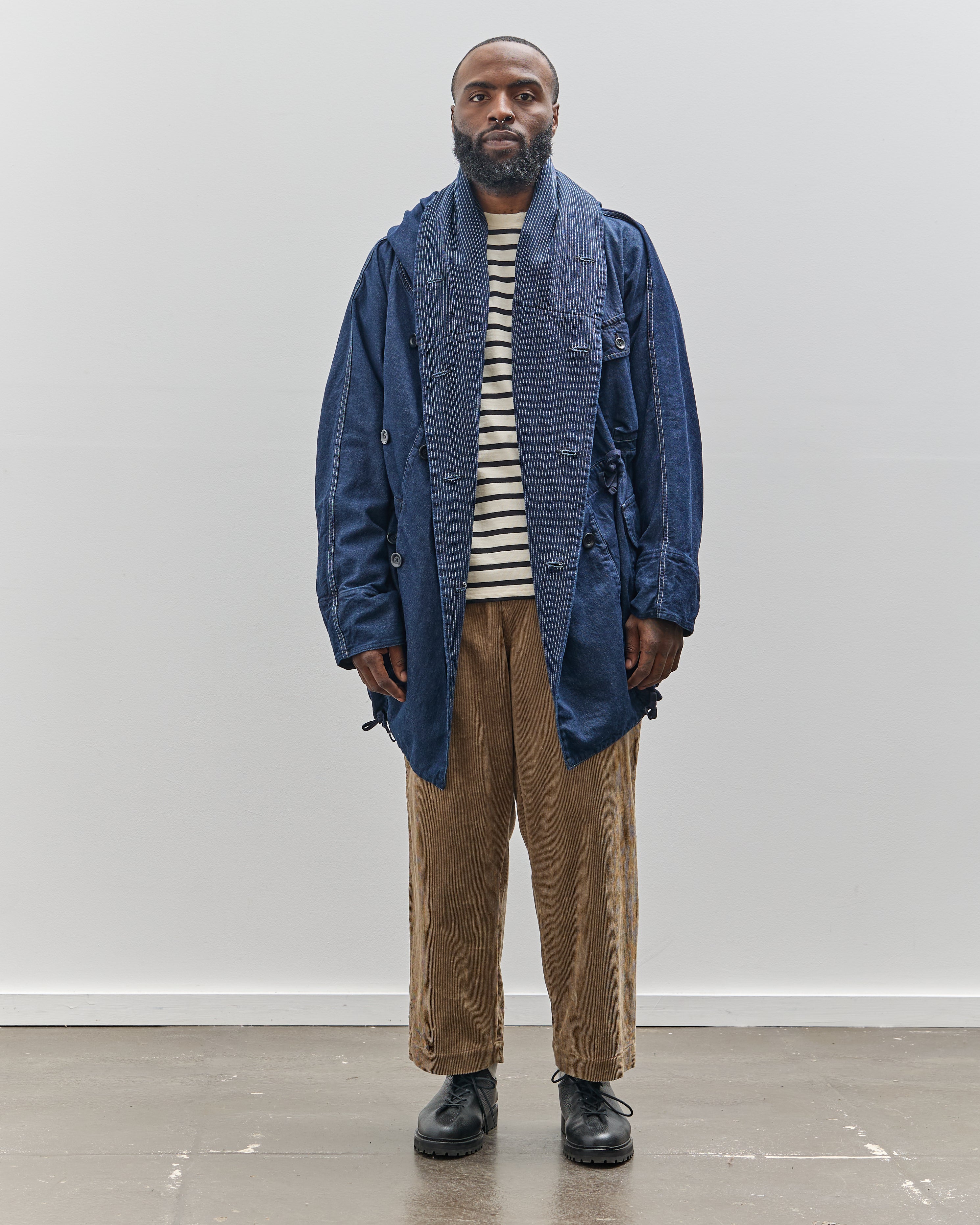 Kapital 10oz Denim Ring Coat, Indigo – Glasswing