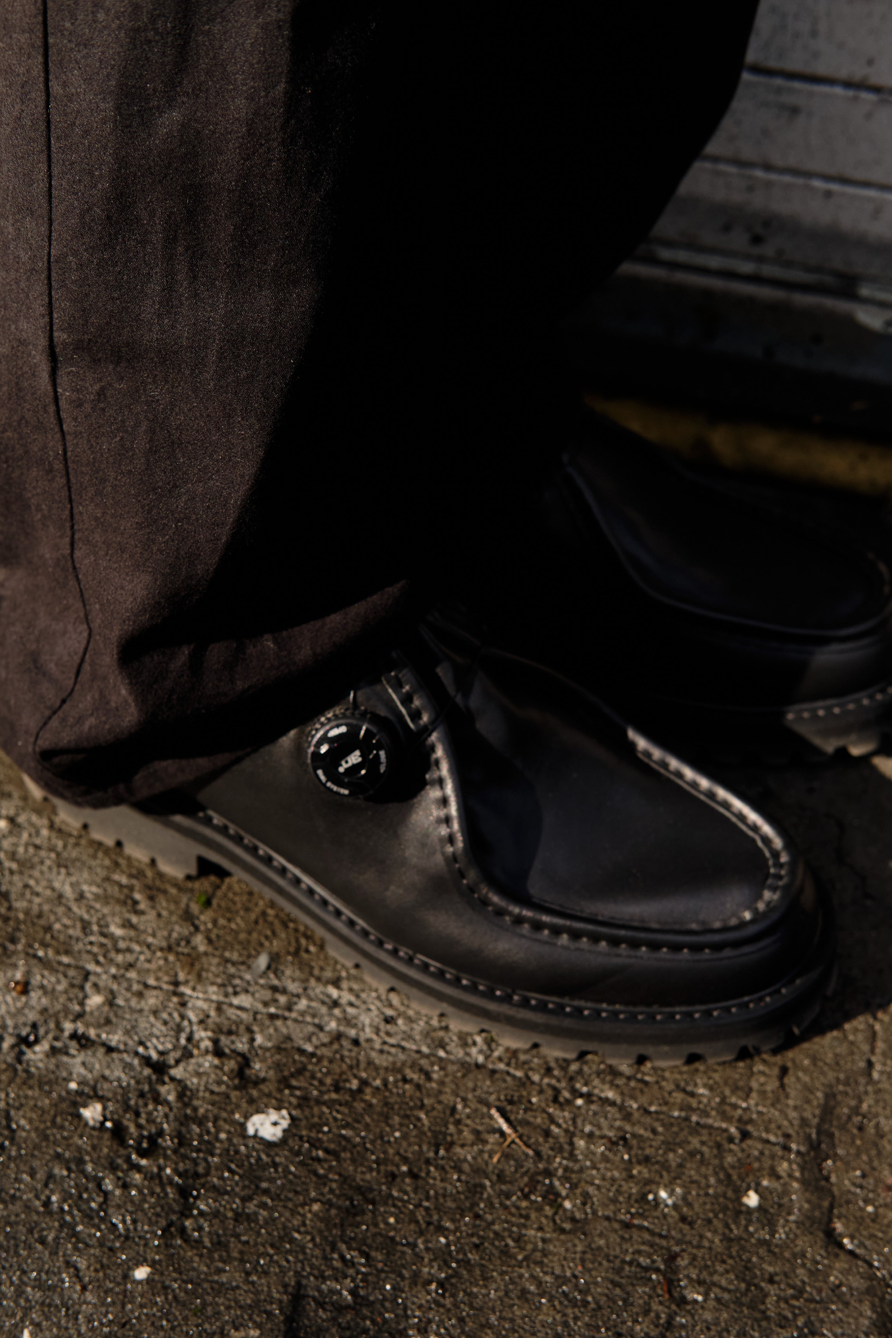 Sillage Chaussure de Marche Shoes, Smooth Black – Glasswing