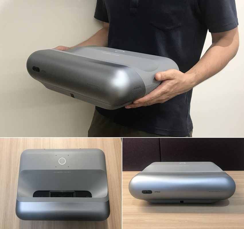 レビュー】JMGO O1 Proを使ってみた！壁の近くに置けるプロジェクター