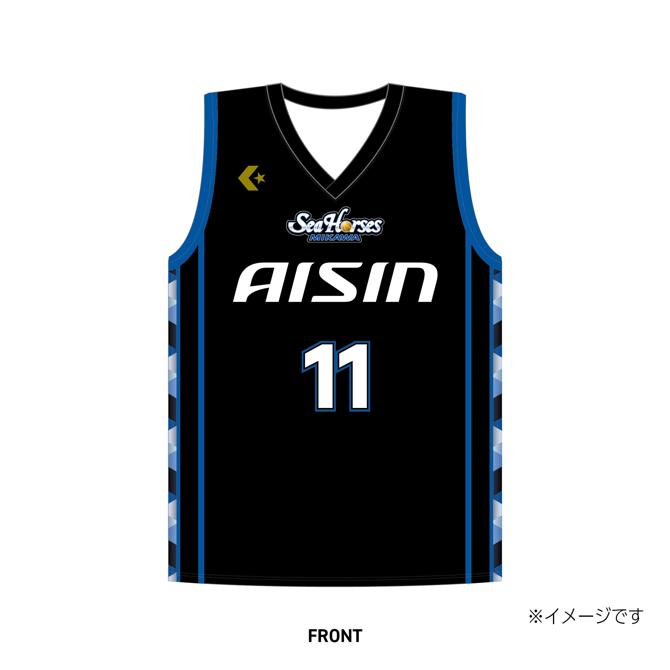 2024-25 ☆レプリカユニフォーム(HOMEブラック) – シーホース三河