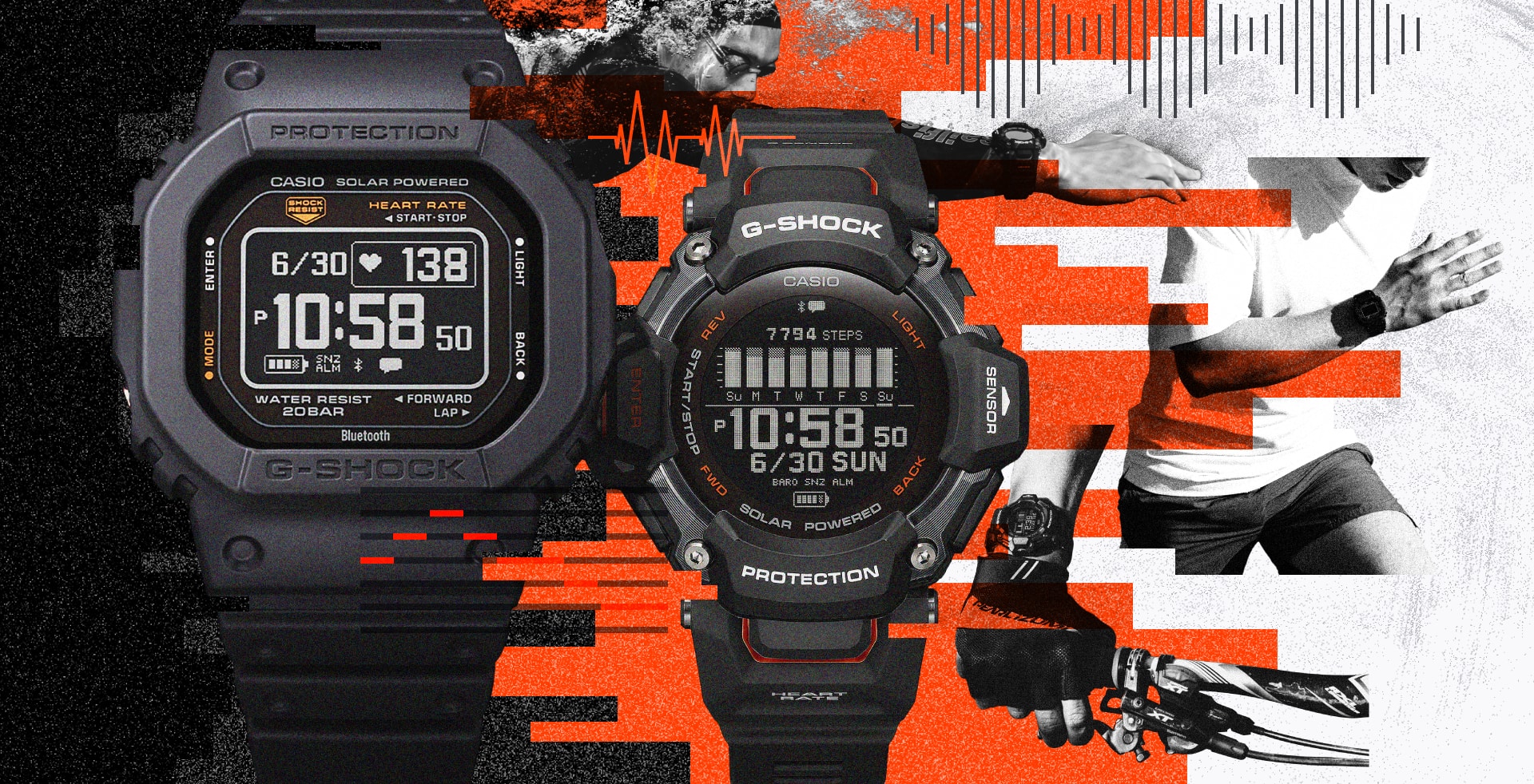 STRAVA 連携スポーツ・ランニングウォッチ | G-SHOCK 腕時計