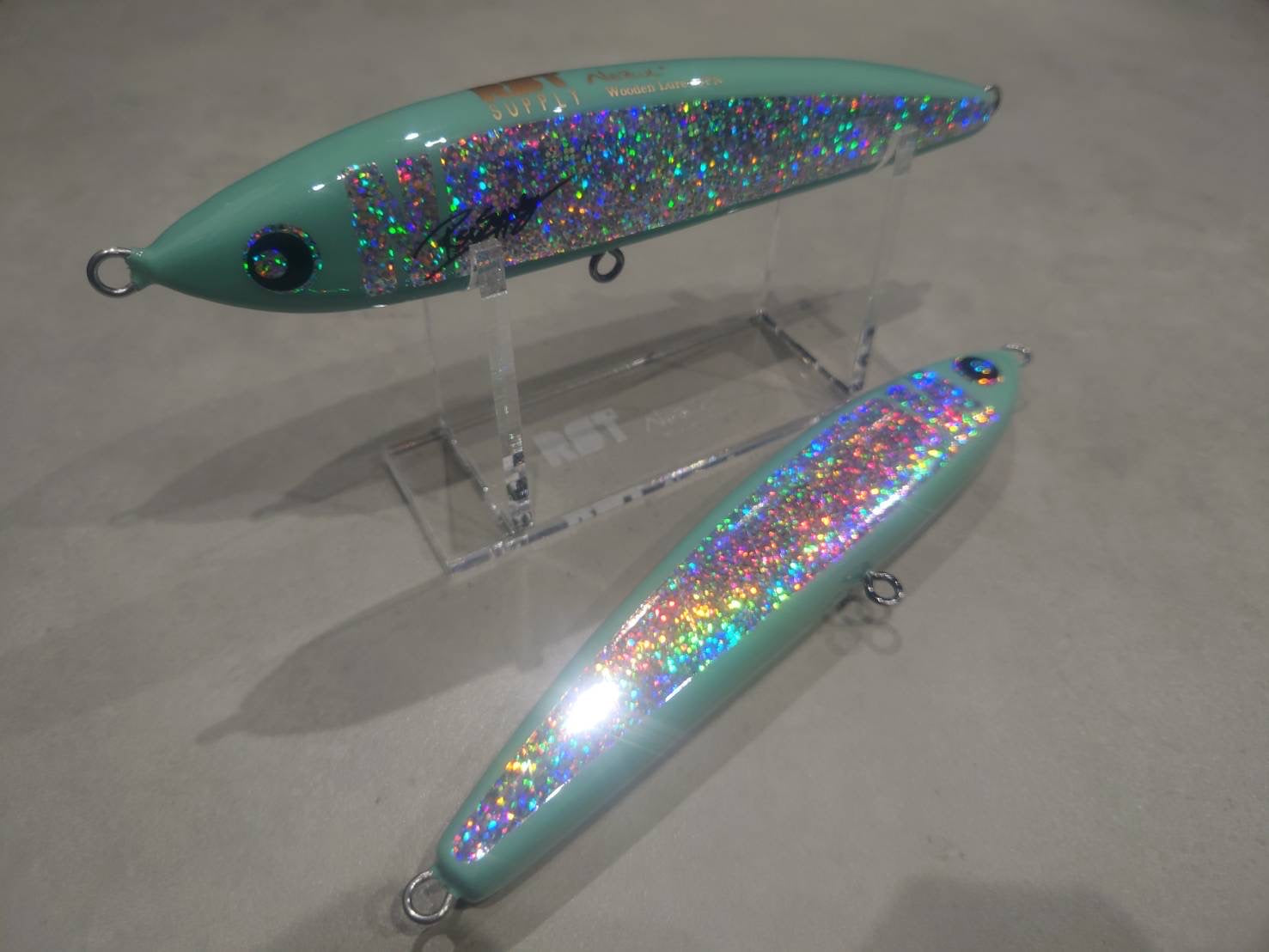 RST SUPPLY Nezul 木製ルアー 340mm だっちゃんグリーン RST SUPPLY