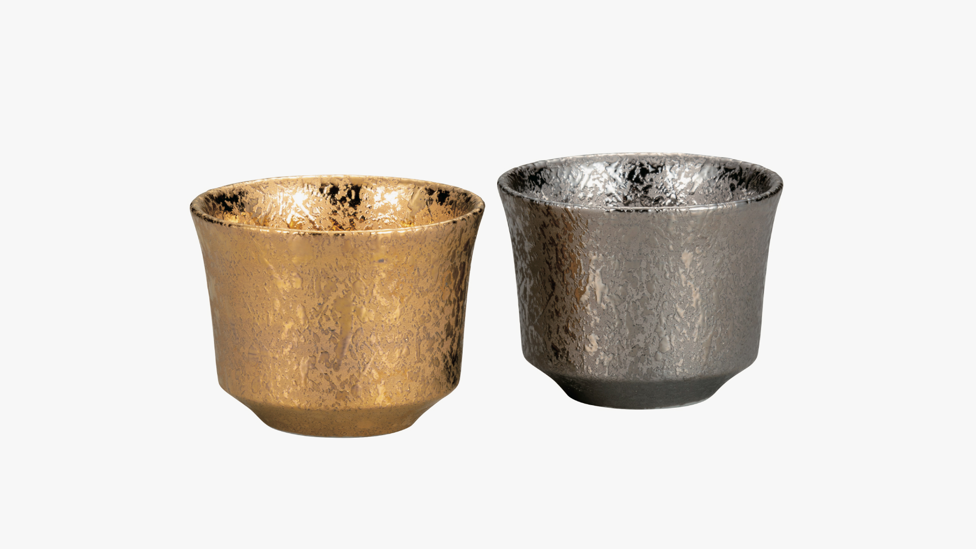 九谷焼ペア盃＜金銀彩＞｜名入れ記念品＆高級ノベルティGRANESS