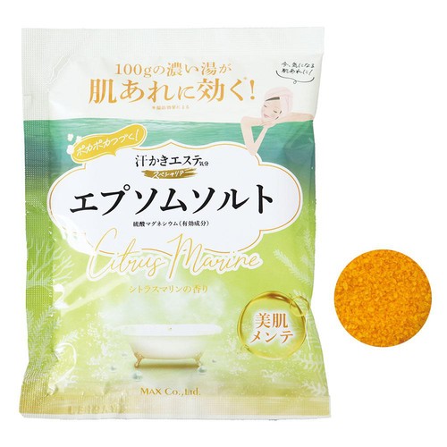 マックス 汗かきエステ気分 スペシャリテ エプソムソルト シトラス