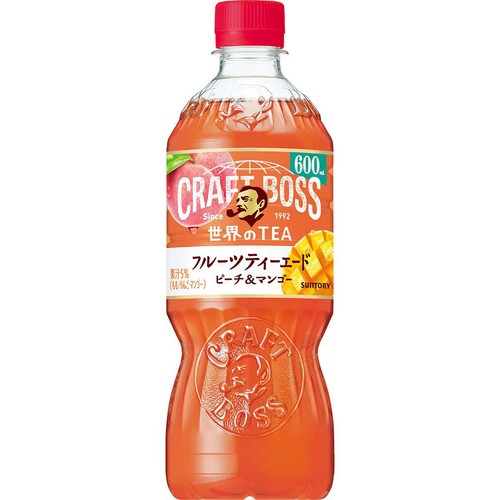 サントリー クラフトボス フルーツティーエード 600ml Green Beans