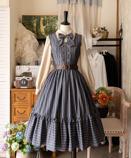 Forest Wardrobe Classical Jumper Skirt Aristocratic Style – 個性的