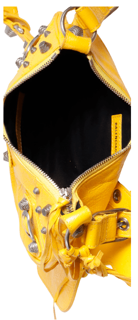 BOLSA BALENCIAGA LE CAGOLE XS AMARELO ORIGINAL – Gringa