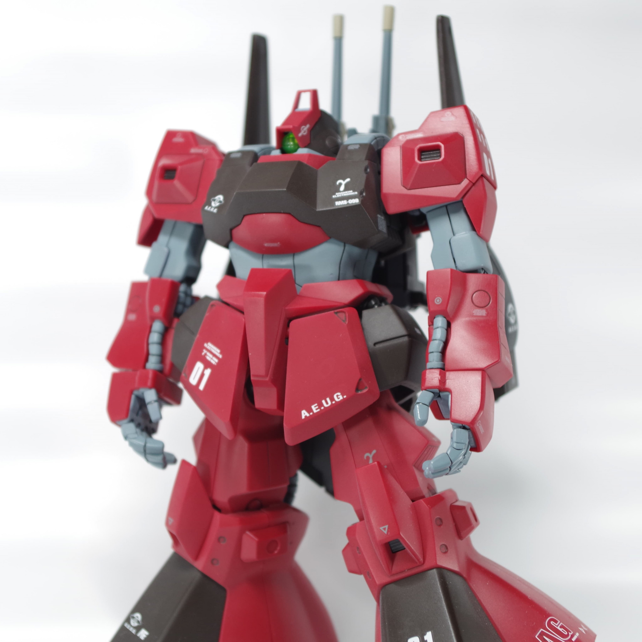MG リックディアス クワトロ・バジーナ大尉機カラー｜@TPlamoさんの