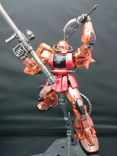 MGシャア専用ザクⅡ【1番くじB賞】｜ASH7311RXさんのガンプラ作品