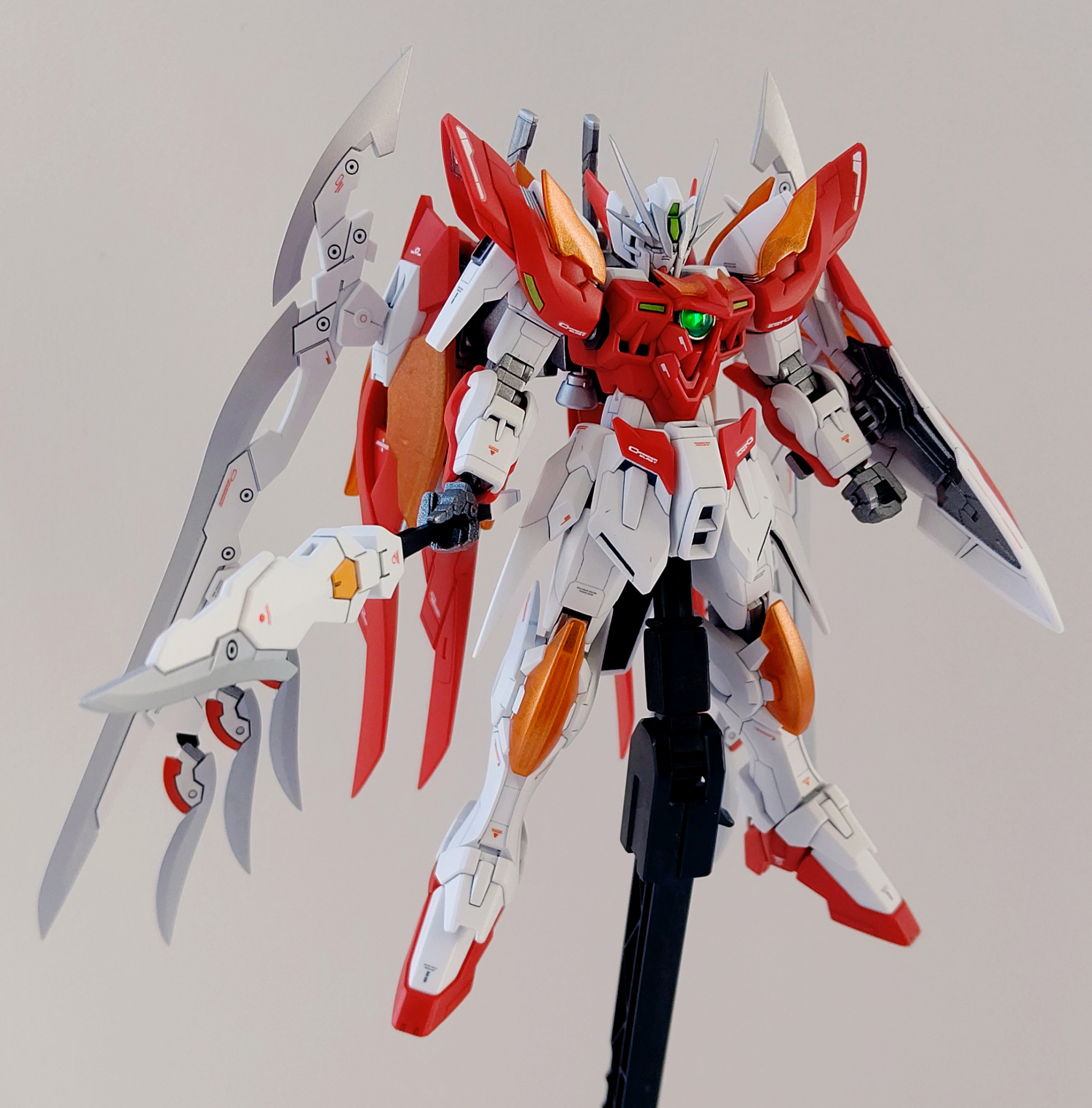 HGBF ウイングガンダム ゼロ炎 フレイムフェーダー｜Riritoさんの