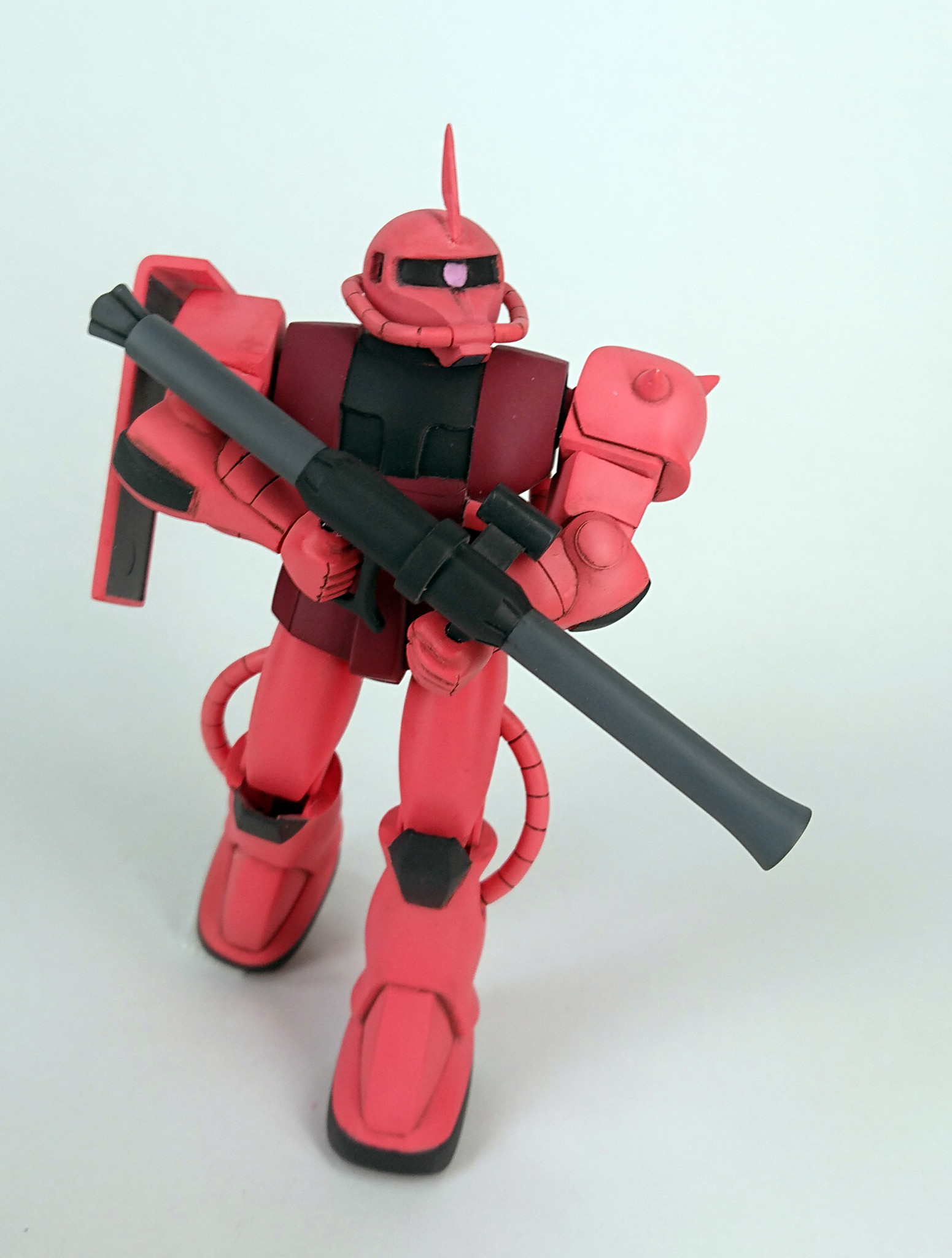 旧キット 1/144 シャア専用ザク｜しまさんさんのガンプラ作品｜GUNSTA