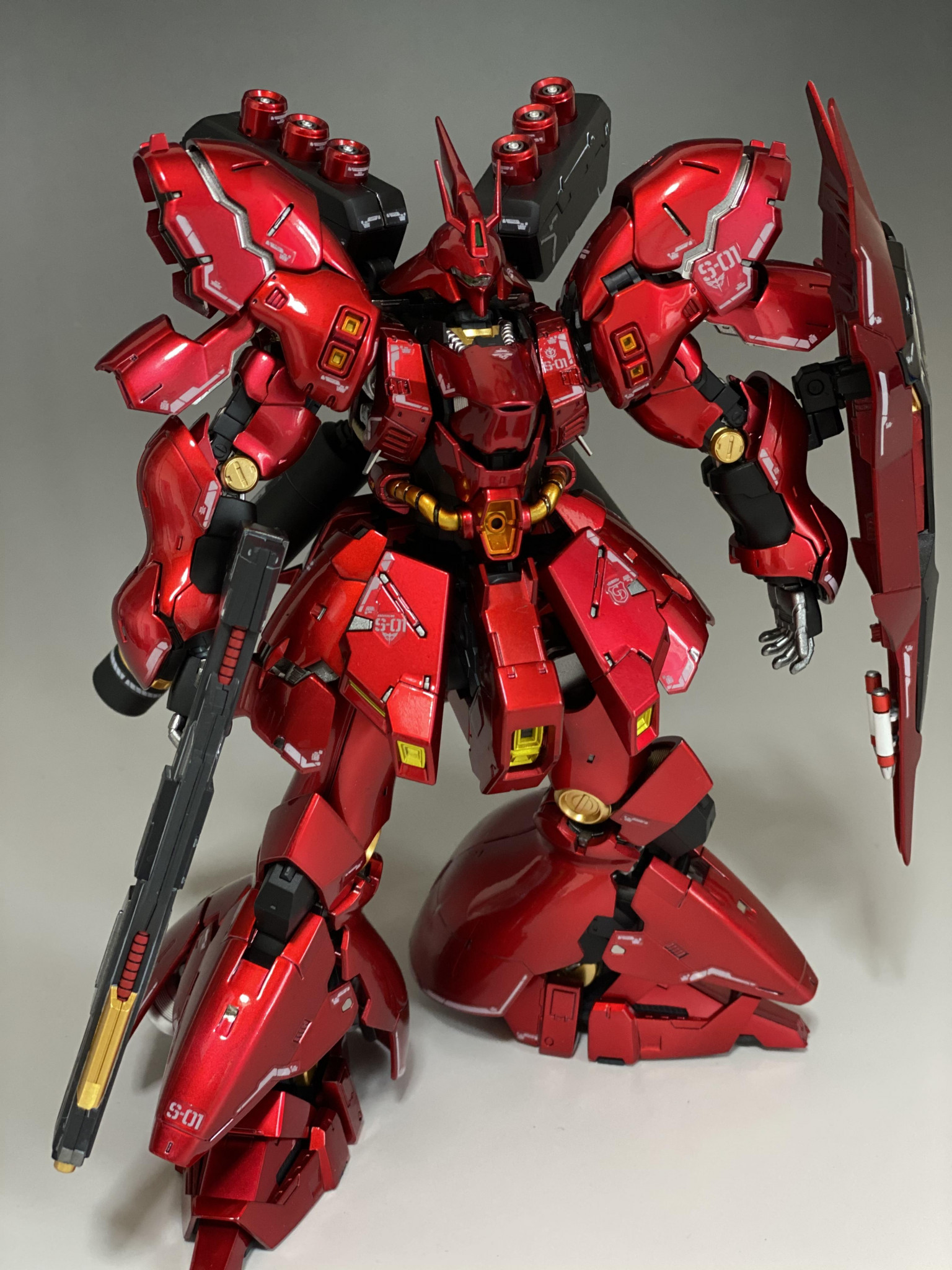 RGサザビー キャンディ塗装｜ARUさんのガンプラ作品｜GUNSTA（ガンスタ）
