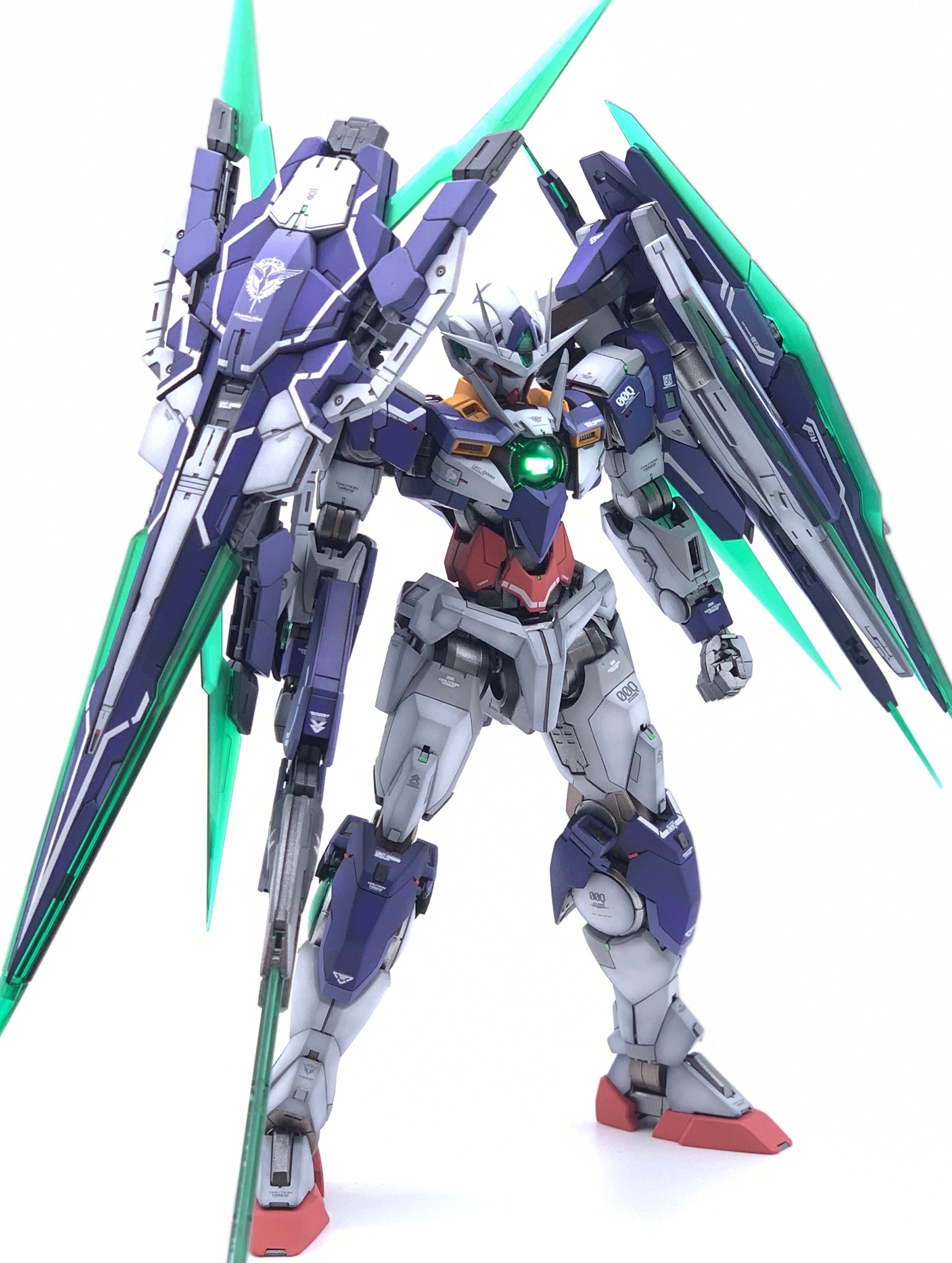 MGダブルオークアンタ フルセイバー｜hikeさんのガンプラ作品｜GUNSTA