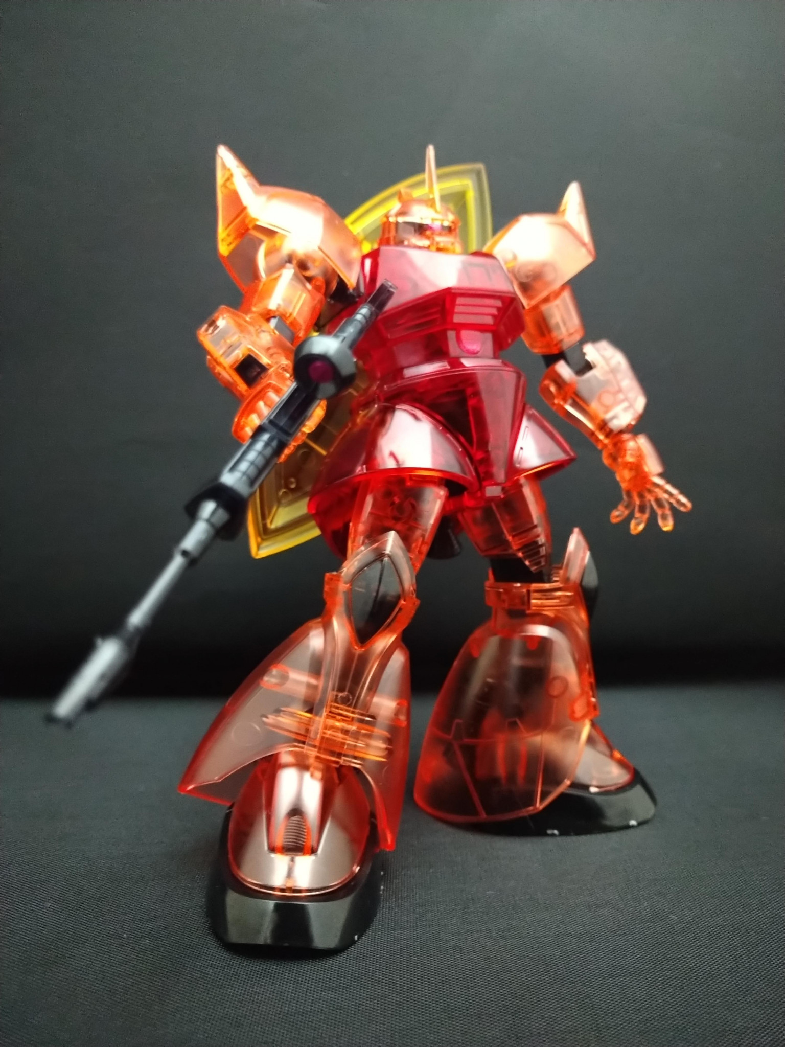 HGUCシャア専用ゲルググ【クリアカラー】｜ASH7311RXさんのガンプラ