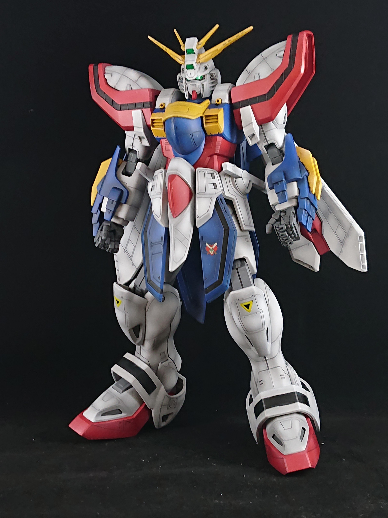 旧HG1/60 ゴッドガンダム｜蕎麦がきさんのガンプラ作品｜GUNSTA