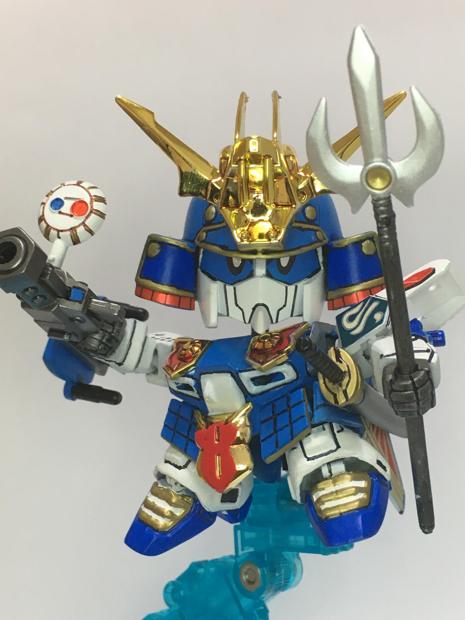 SDガンダム 武者風雷主 箱絵再現｜@aniosu1さんのガンプラ作品｜GUNSTA