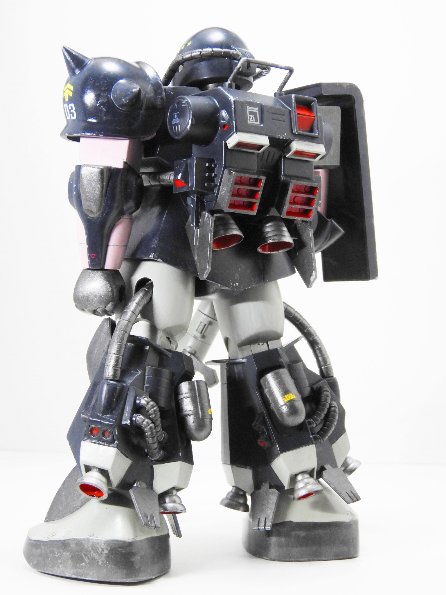 1/100 MS-06R ZAKU2 旧キット｜9kitさんのガンプラ作品｜GUNSTA