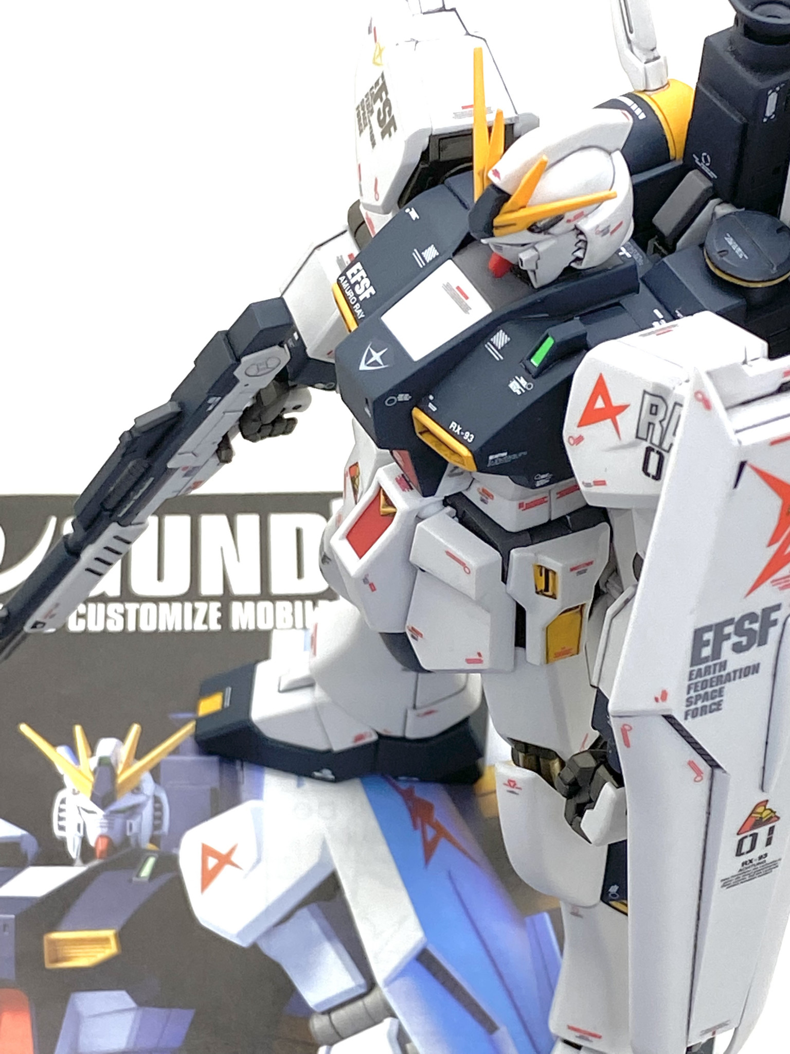 HGUC No.86 RX-93 νガンダム｜ウサ男さんのガンプラ作品｜GUNSTA