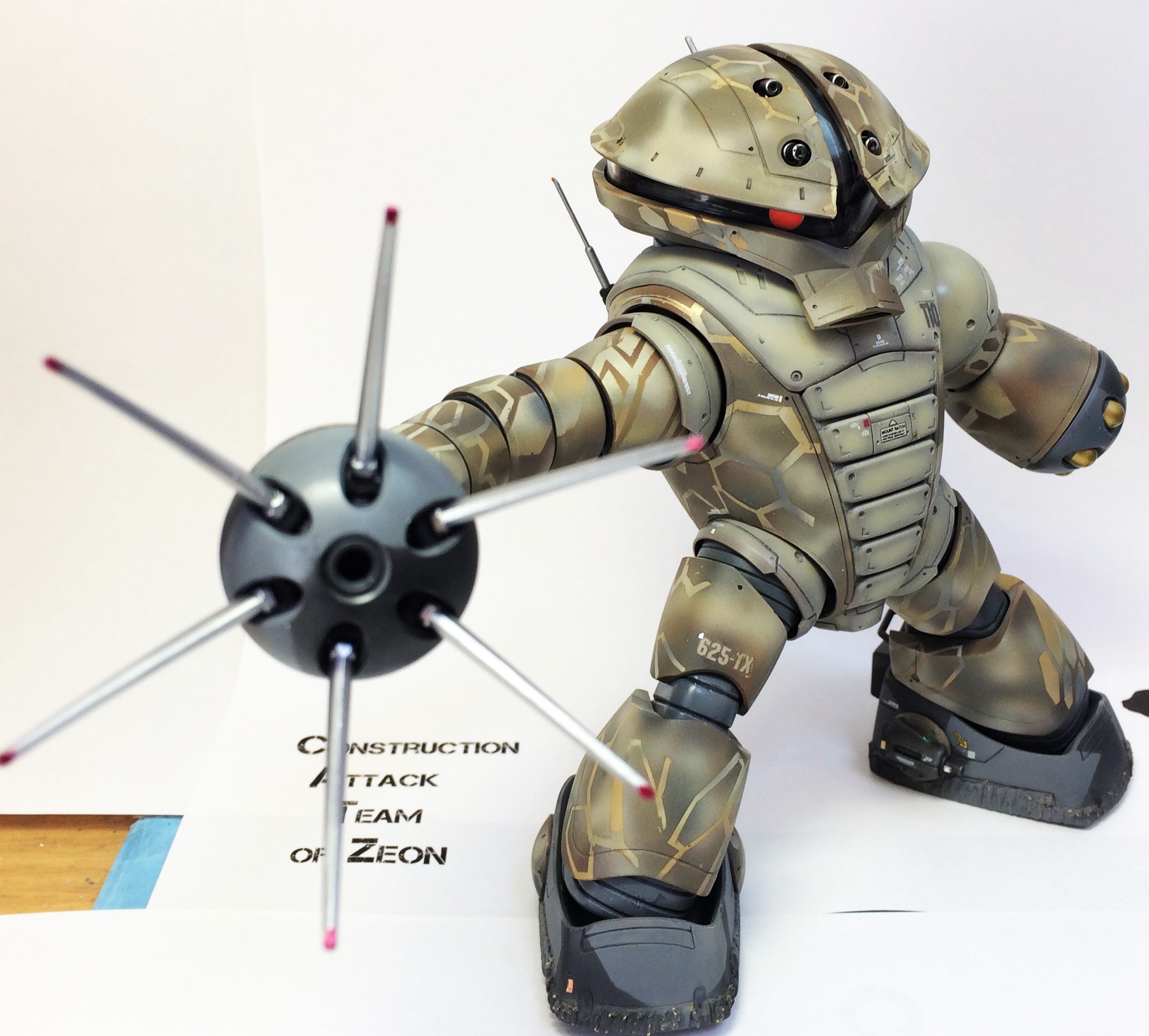 RG風 HGUC MSM-04 アッガイ 1/144｜茶家持さんのガンプラ作品｜GUNSTA