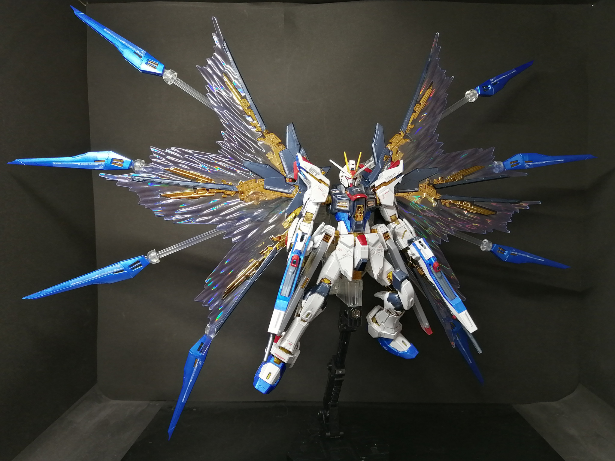 RGストライクフリーダムガンダム[チタニウムフィニッシュ]+天空の翼