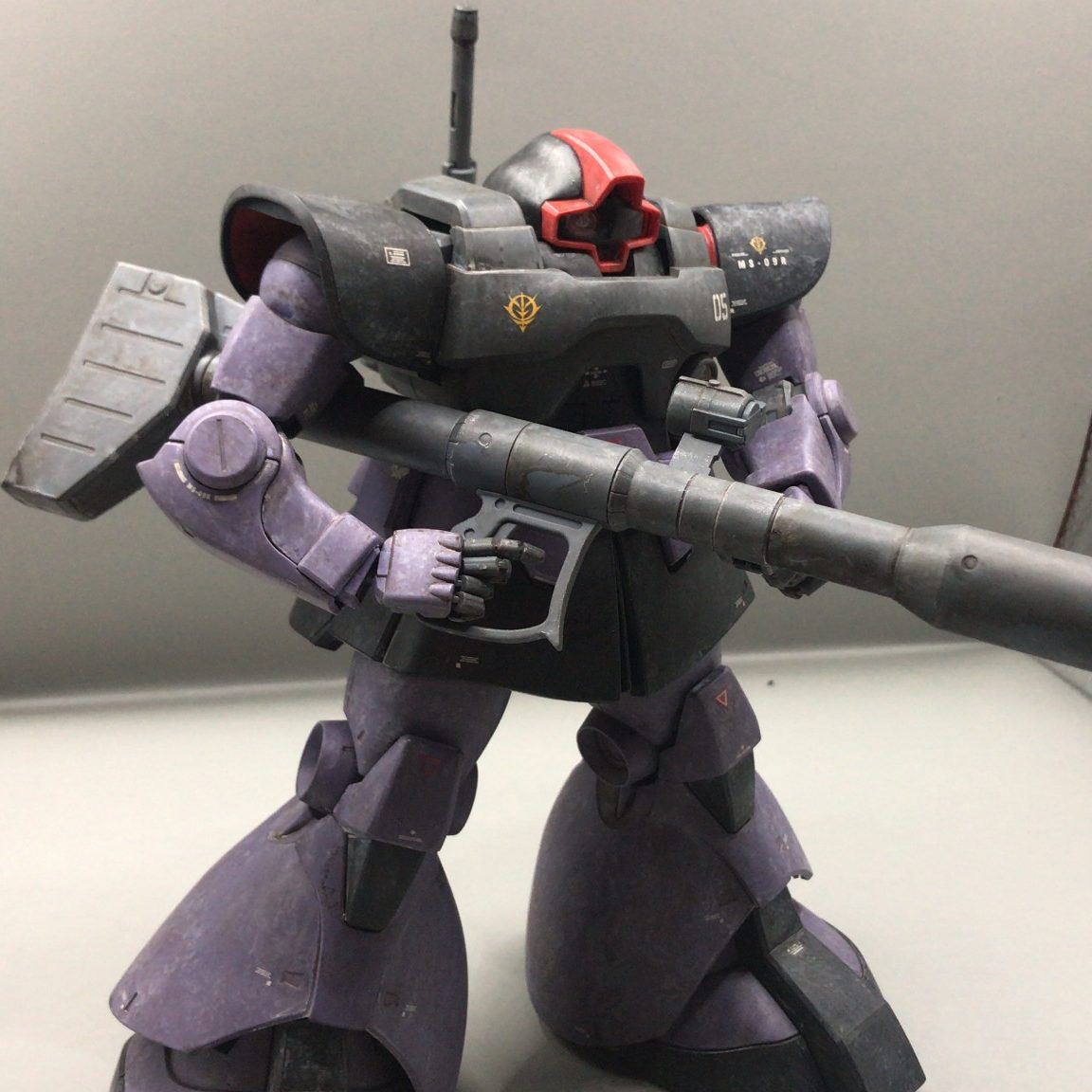 最終値下】MGドム ウェザリング塗装済完成品 MG ドム 塗装済 ガンプラ