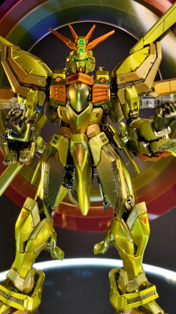 明鏡止水】RGゴッドガンダム【ハイパーモード】｜家具屋のサメさんの