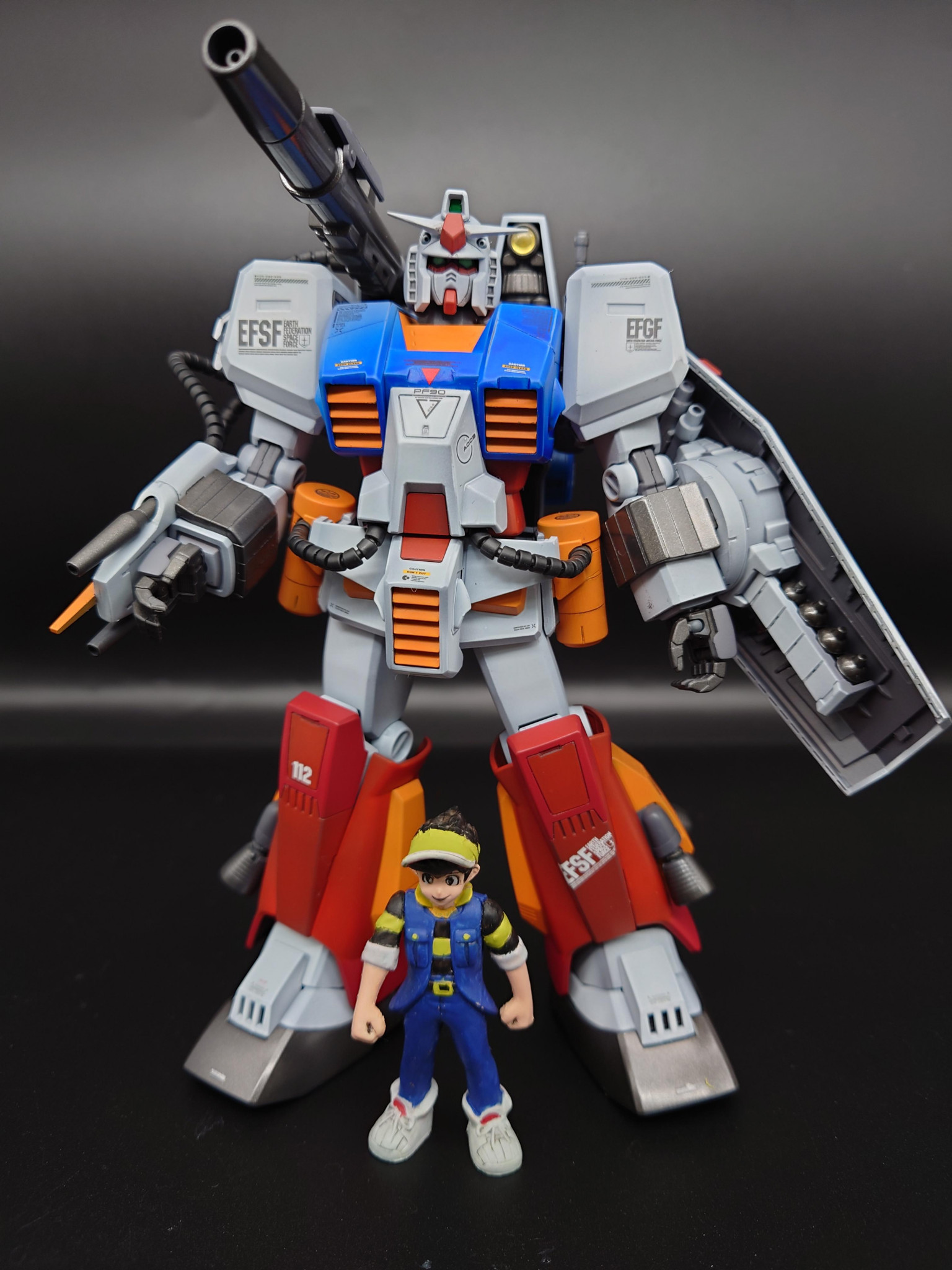 53作目 MG 1/100 プラモ狂四郎 パーフェクトガンダム｜@kjyun_choroq