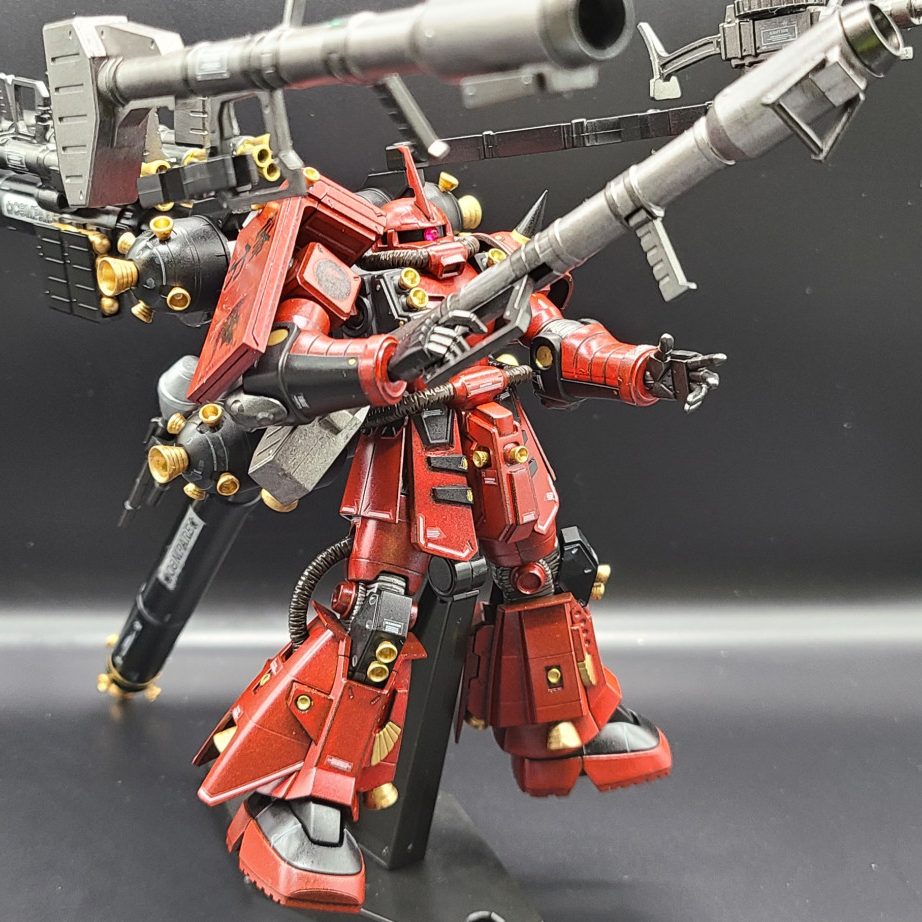 HG サイコザク｜[分家]紅さんのガンプラ作品｜GUNSTA（ガンスタ）