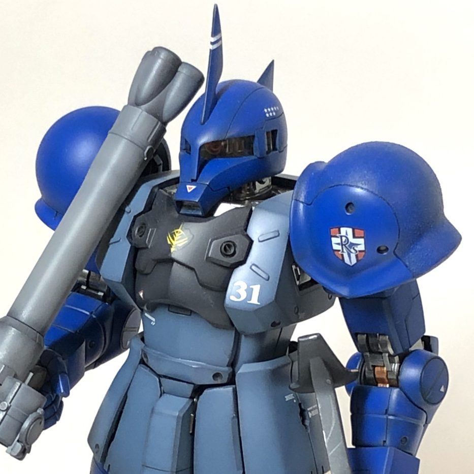 MG 1/100 MS-06F ザクII Ver.2.0改 ランバ・ラル専用ザクI｜tako-yama