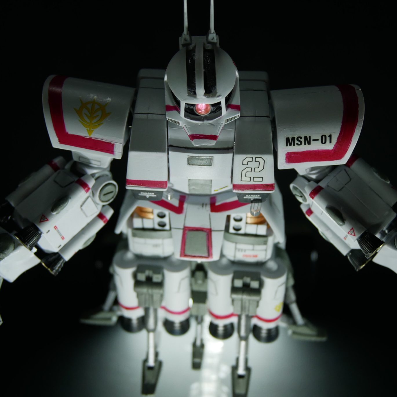 もうしばらくは旧キットはいいと感じました（MSN-01 高速機動型ザク