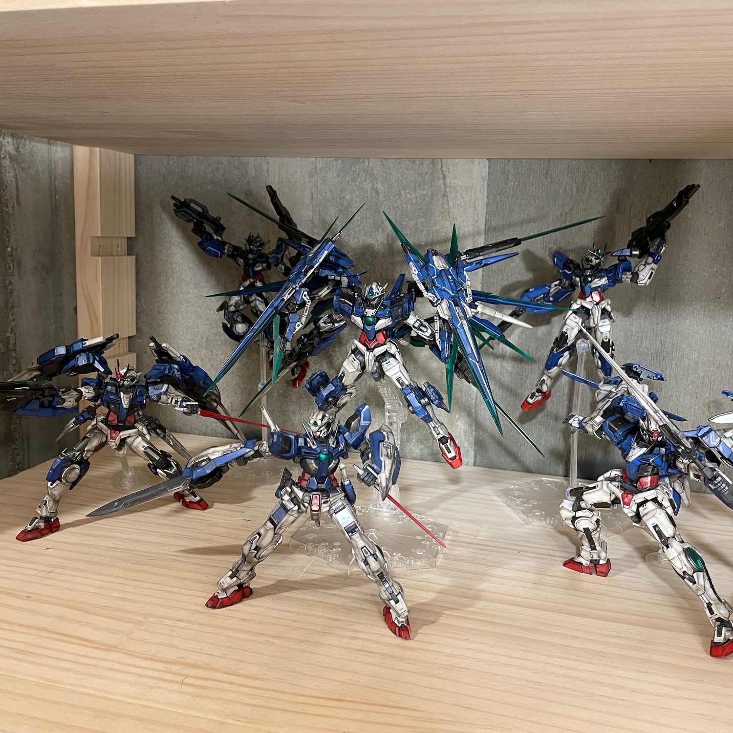 RGダブルオーライザー&エクシアをシンプルに。｜masamineさんの