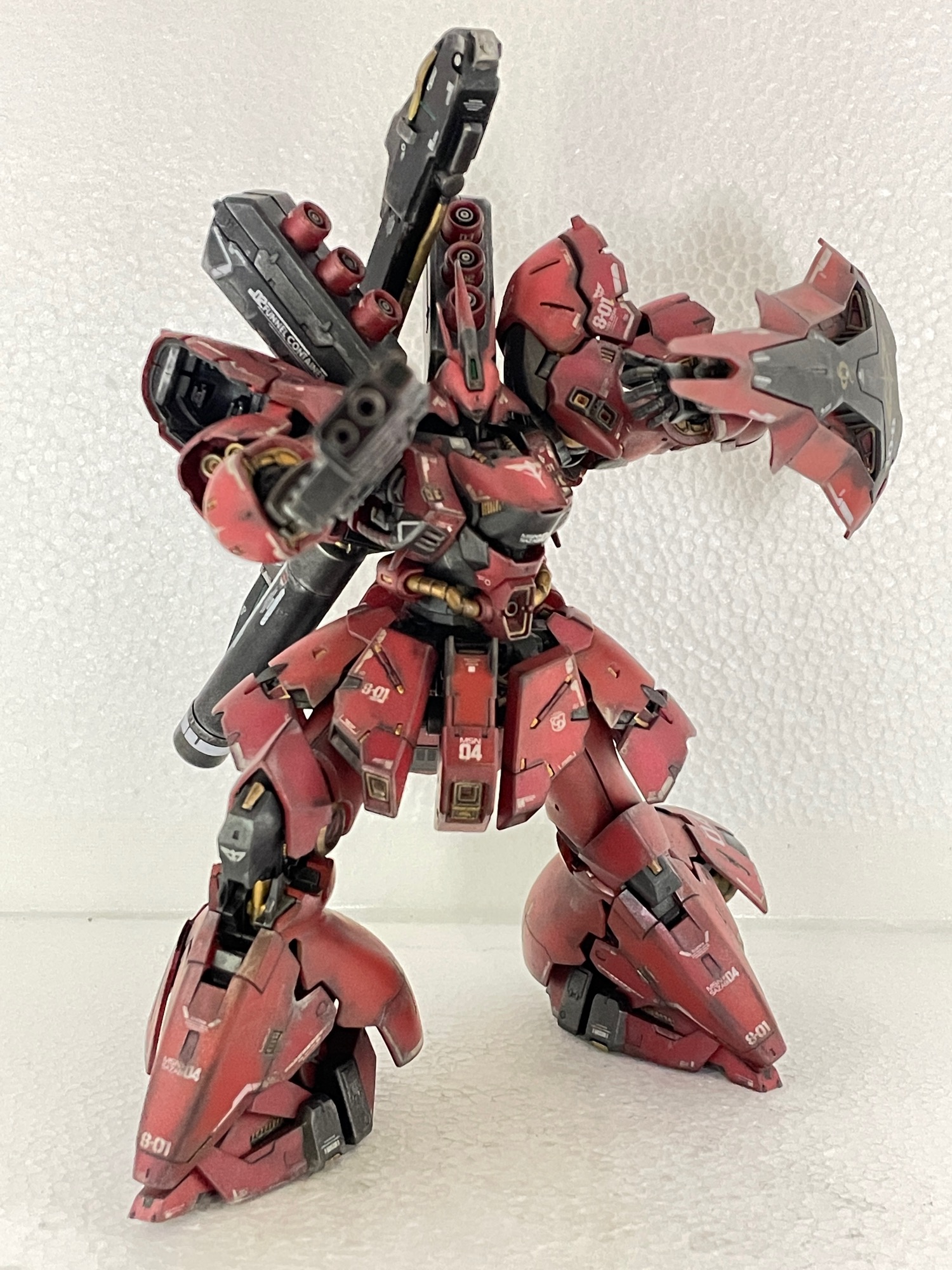 逆シャアシリーズ、最後はやっぱりRGサザビー‼️｜masamineさんの