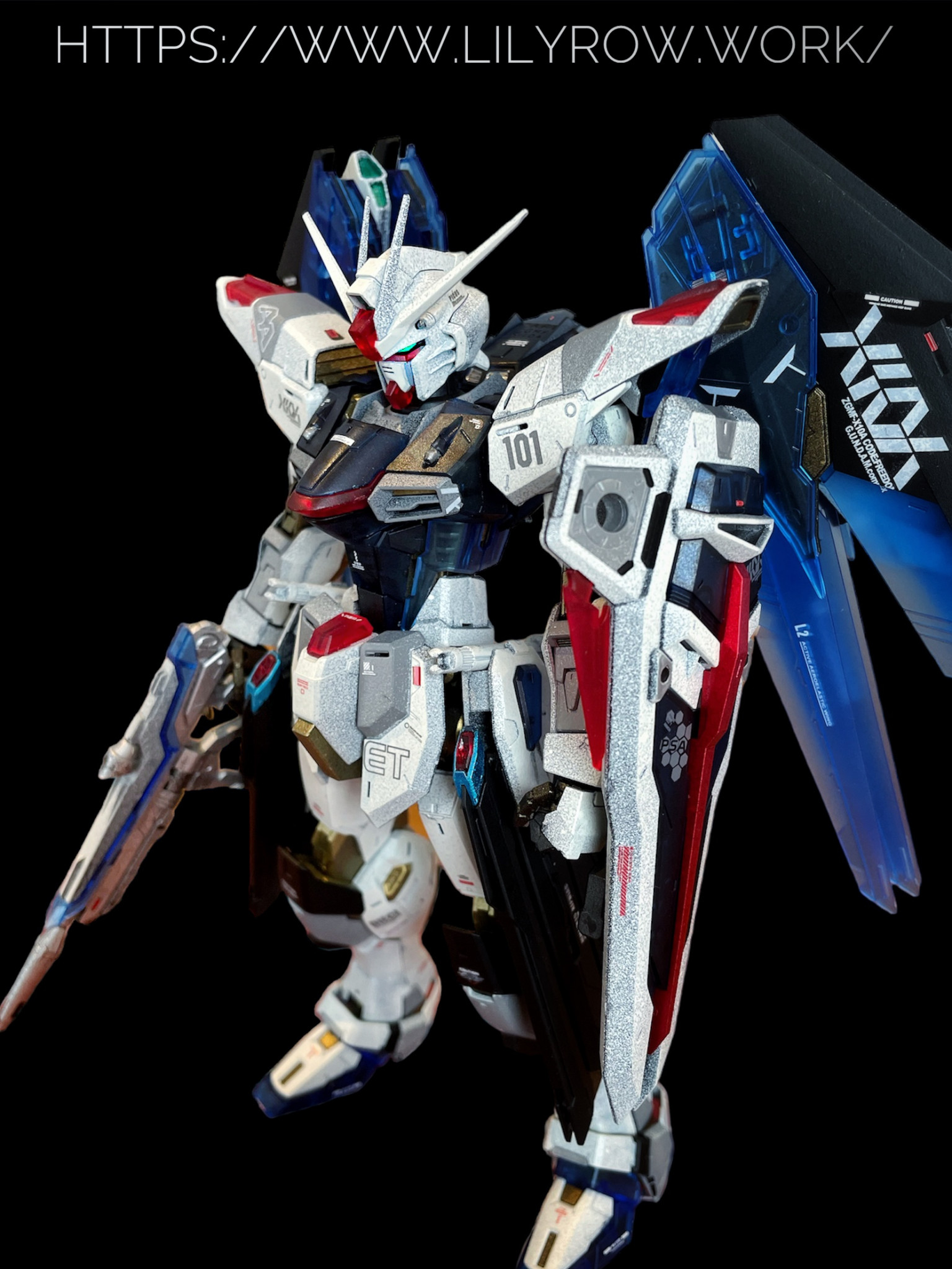 MG フリーダムガンダム ver.2.0 全塗装｜YuuWorkShopさんのガンプラ