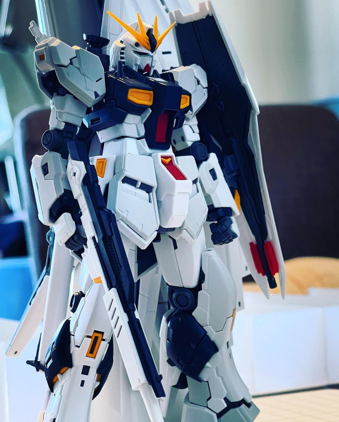 RG νガンダム RG初挑戦 まずは素組み｜naoh_obbyさんのガンプラ作品
