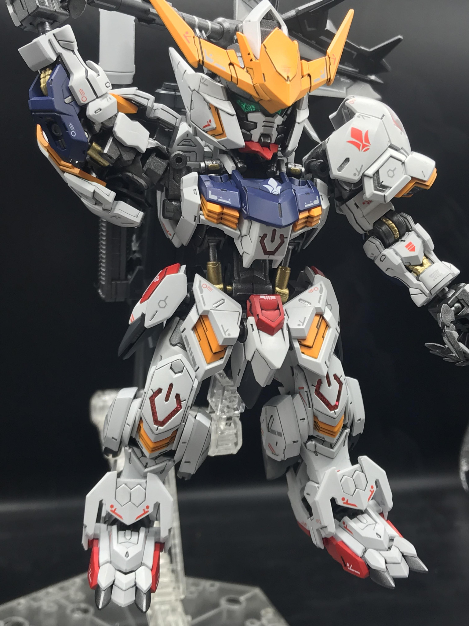 MGSDガンダムバルバトス❗️全塗装で。｜maverickさんのガンプラ作品