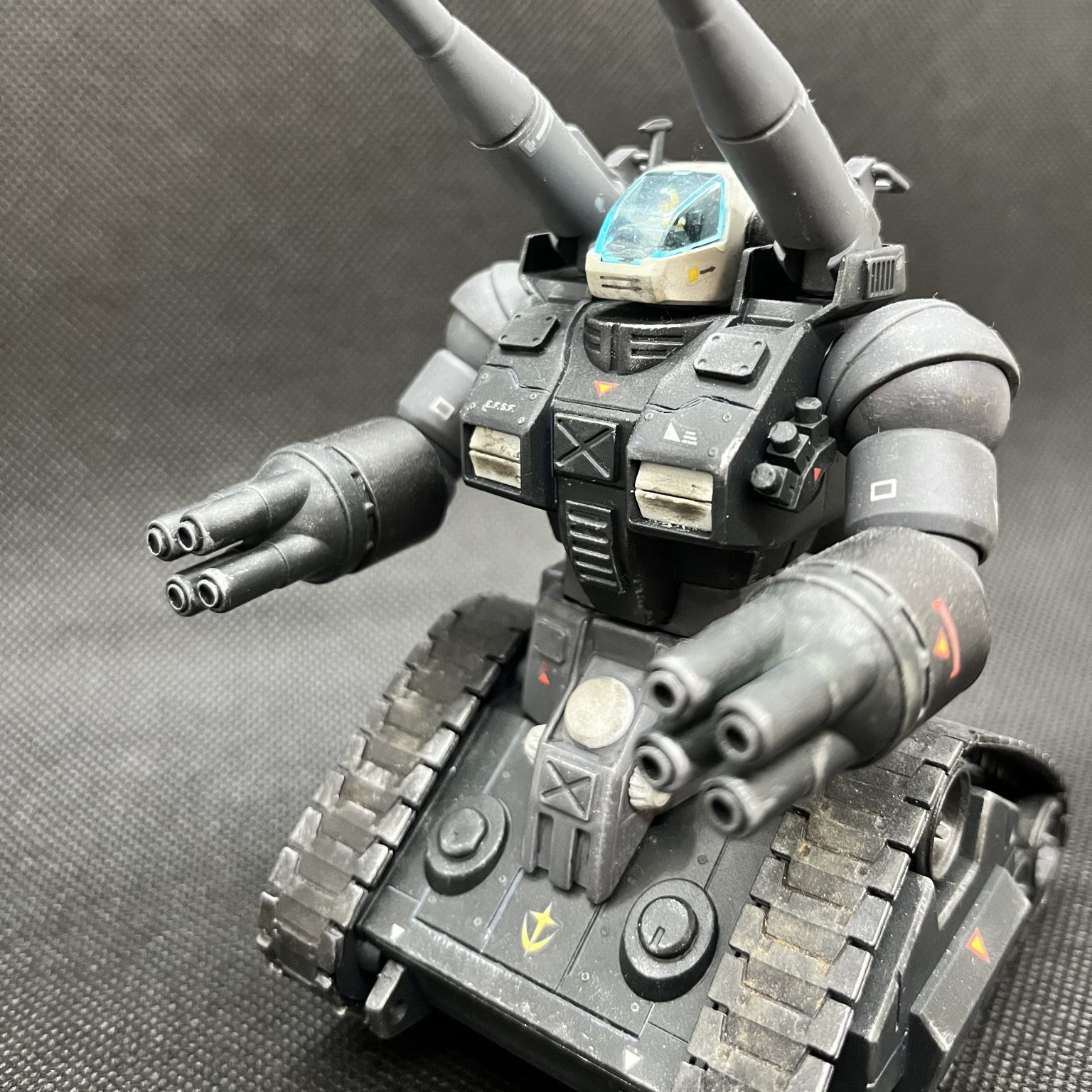 HGUC RX-75 ガンタンク(色だけカスタム)｜ごちおさんのガンプラ作品