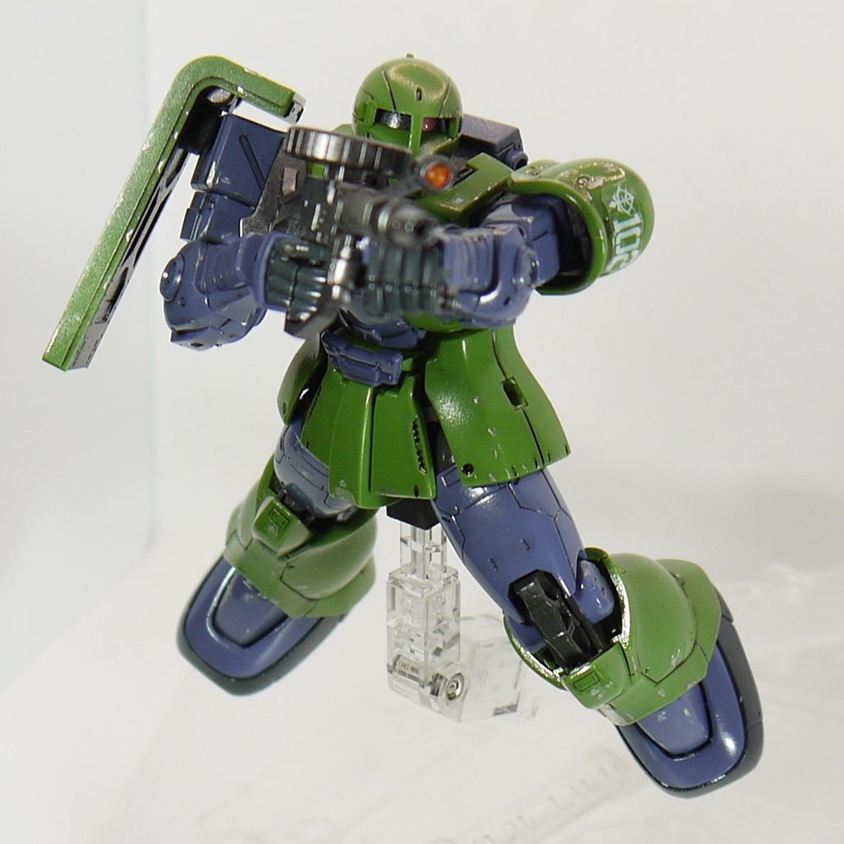 HG ザクⅠ(デニム/スレンダー機)｜junhonさんのガンプラ作品｜GUNSTA