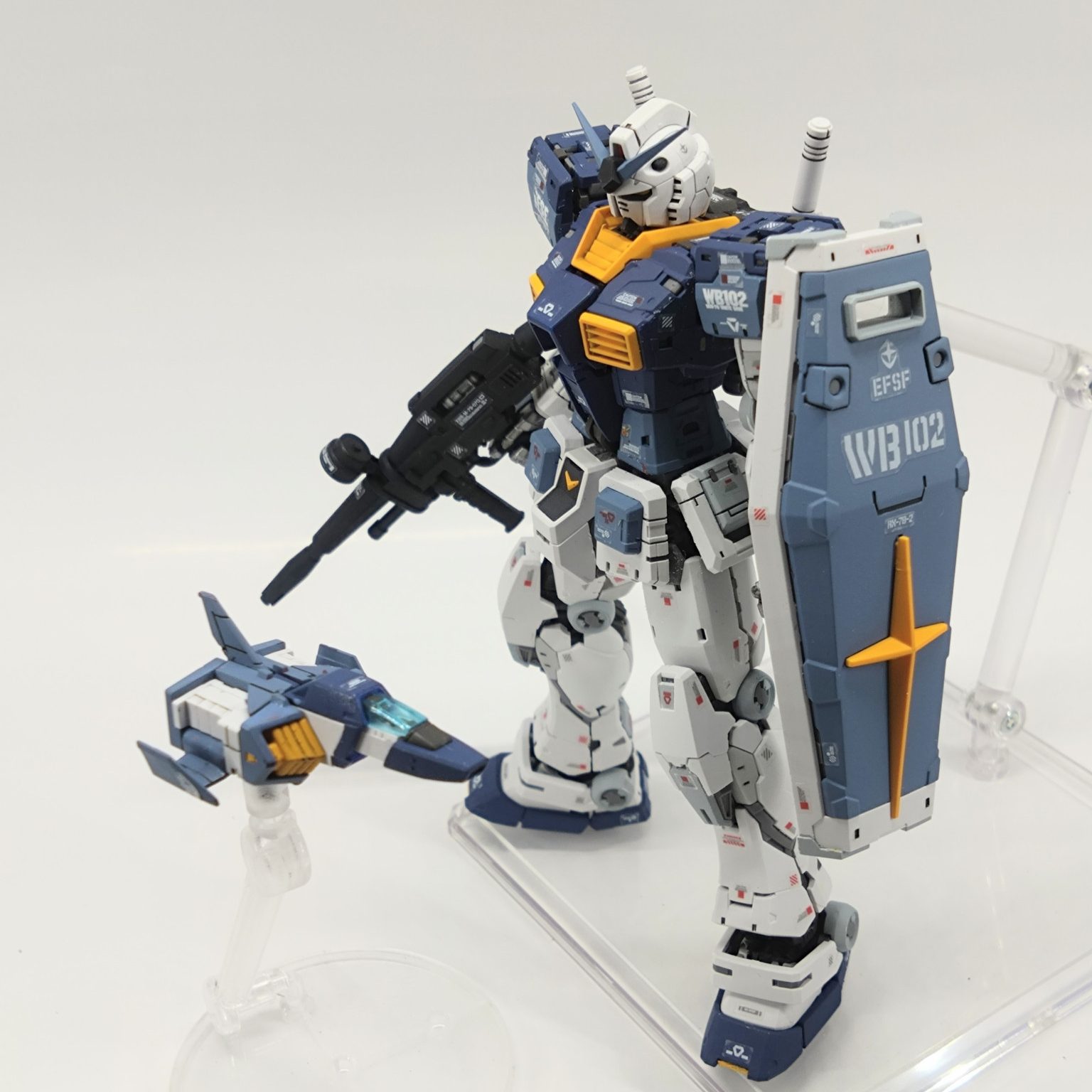 RG RX78-2ガンダムver.2.0オリジナルカラー｜ゆずはる13さんのガンプラ