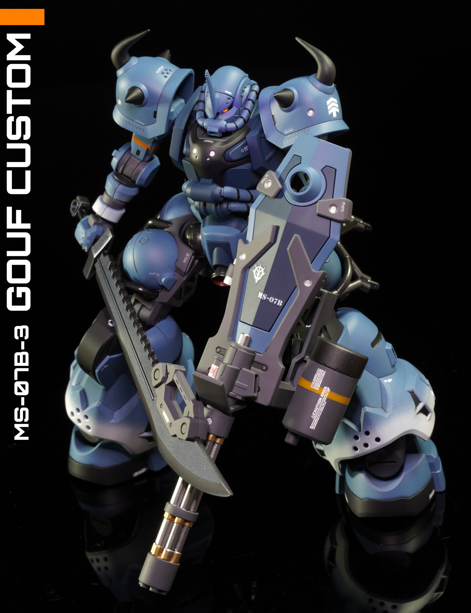 HG グフカスタム（GQuuuuuuX）｜あかさはさんのガンプラ作品｜GUNSTA